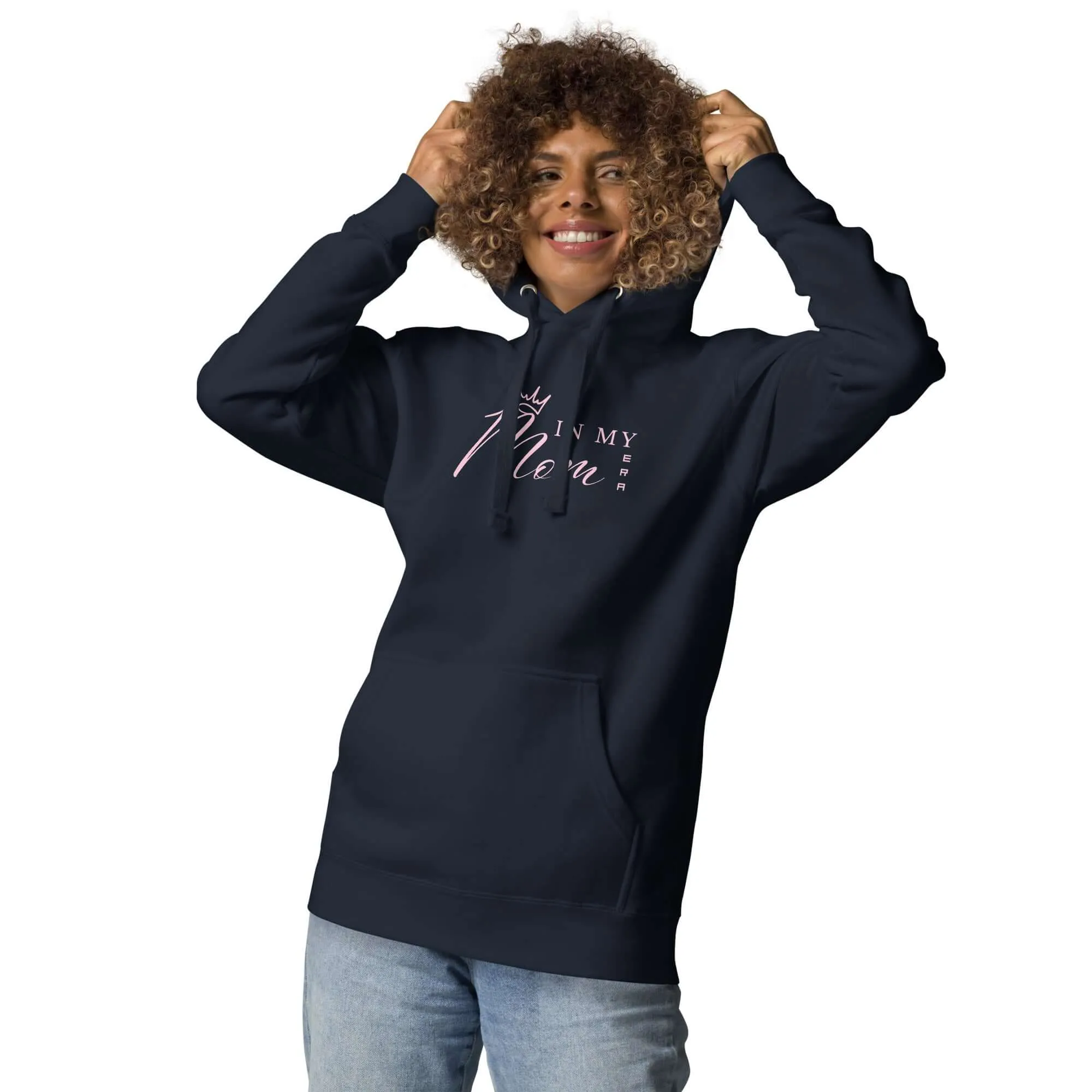 In My Mom Era Quote Graphic Unisex Hoodie