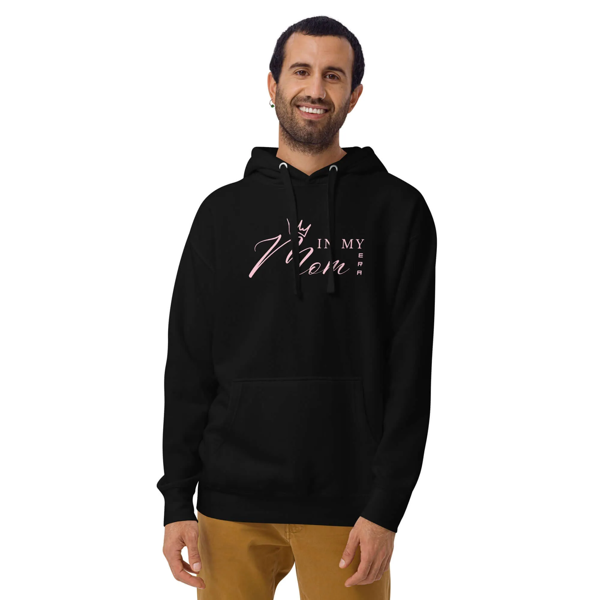 In My Mom Era Quote Graphic Unisex Hoodie
