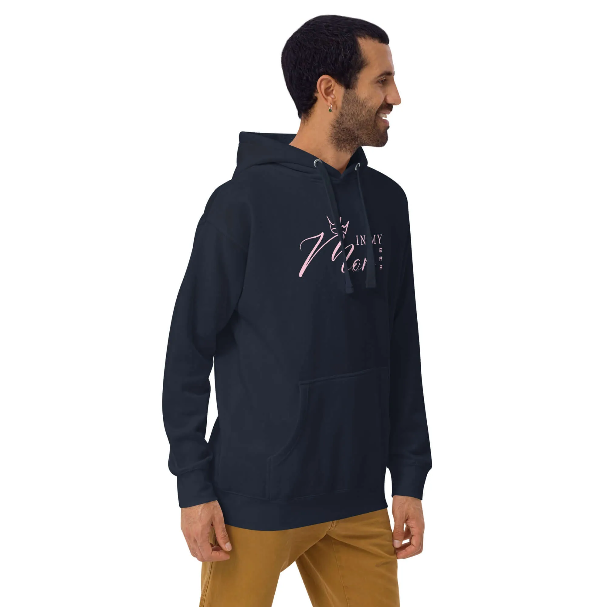 In My Mom Era Quote Graphic Unisex Hoodie