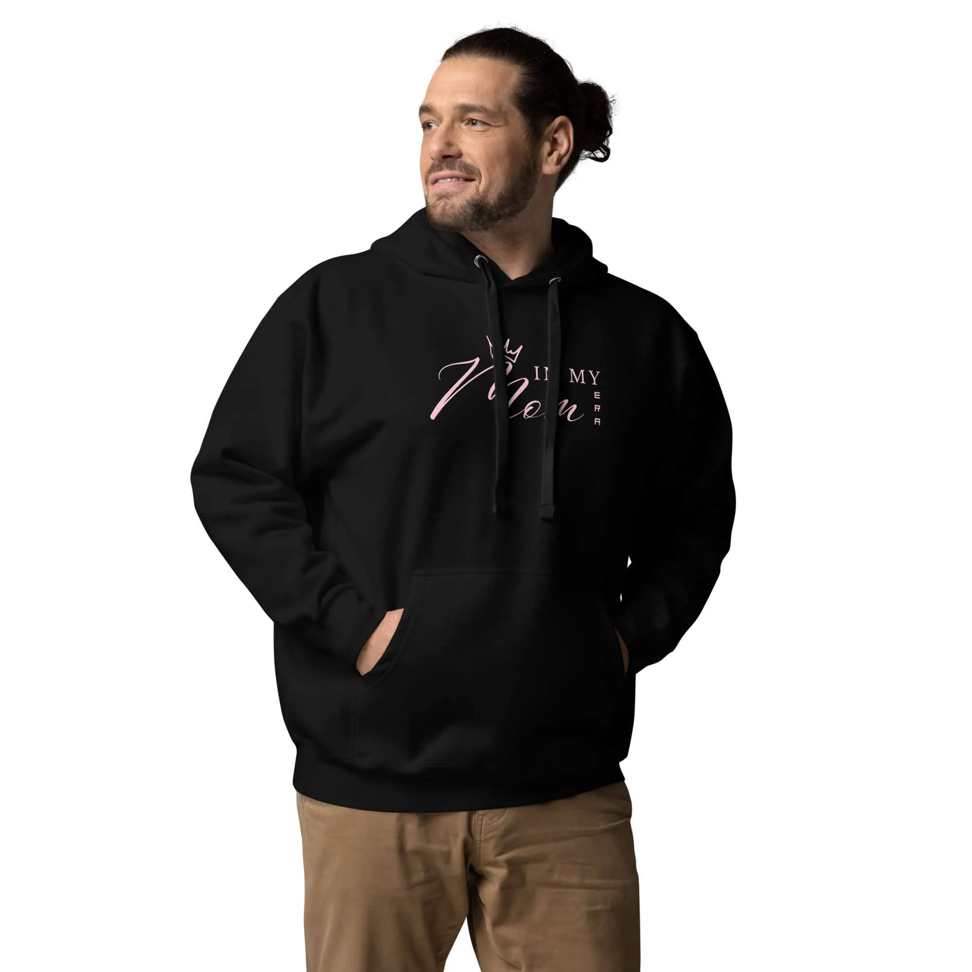 In My Mom Era Quote Graphic Unisex Hoodie