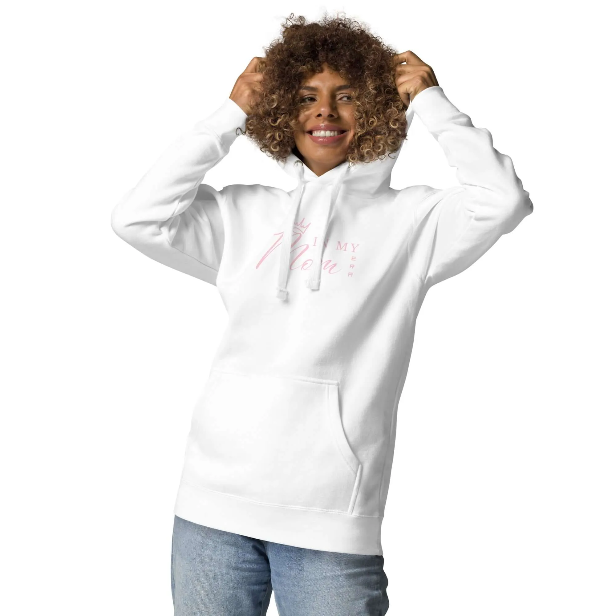In My Mom Era Quote Graphic Unisex Hoodie