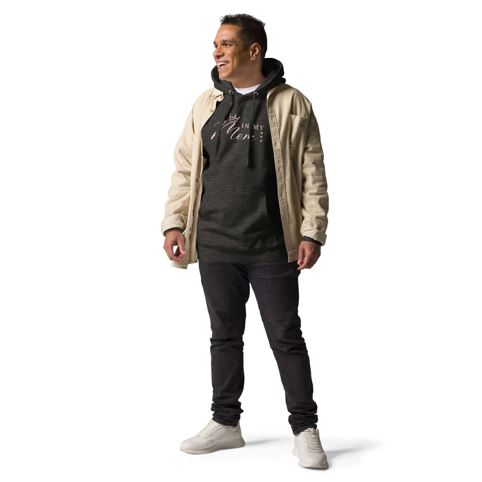 In My Mom Era Quote Graphic Unisex Hoodie