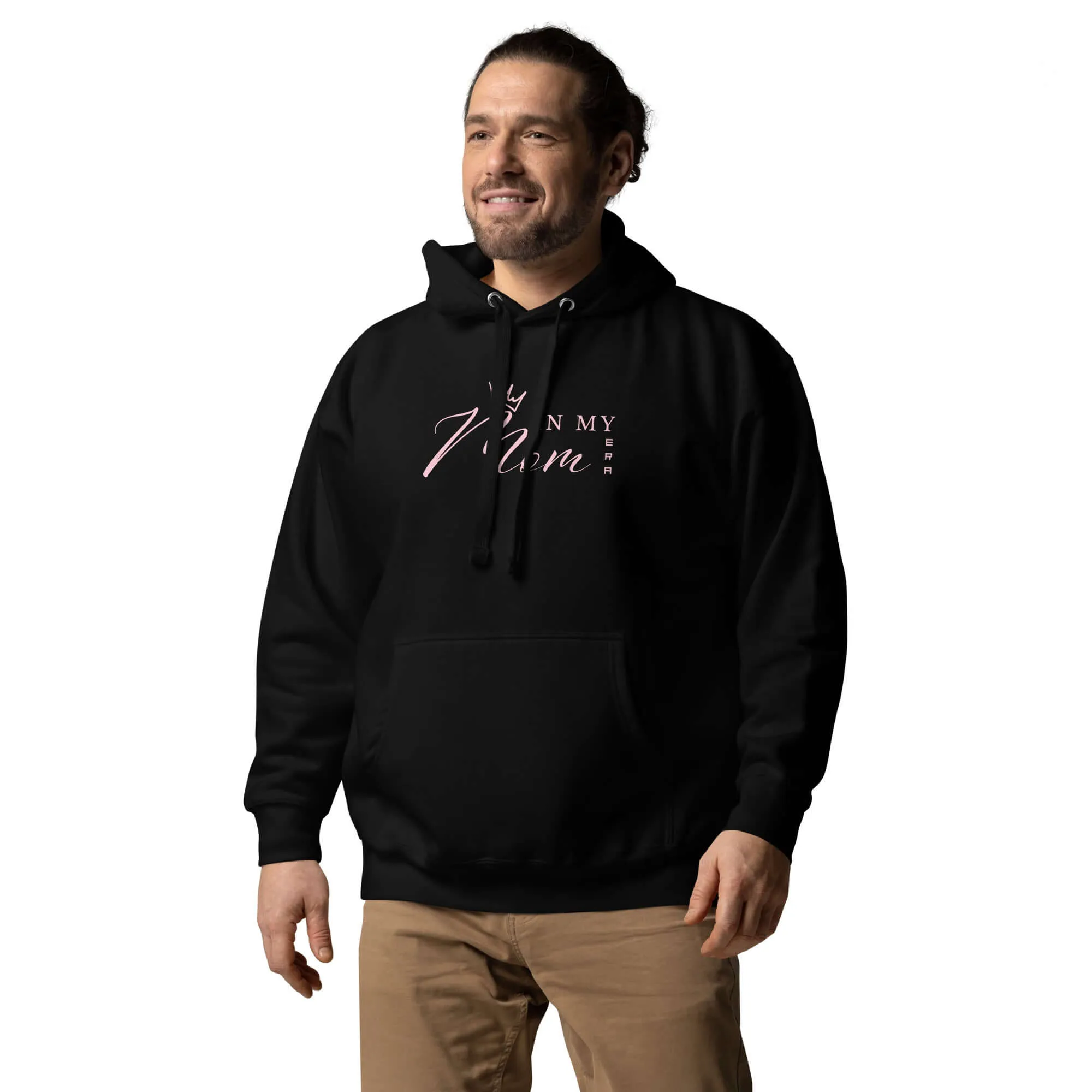 In My Mom Era Quote Graphic Unisex Hoodie
