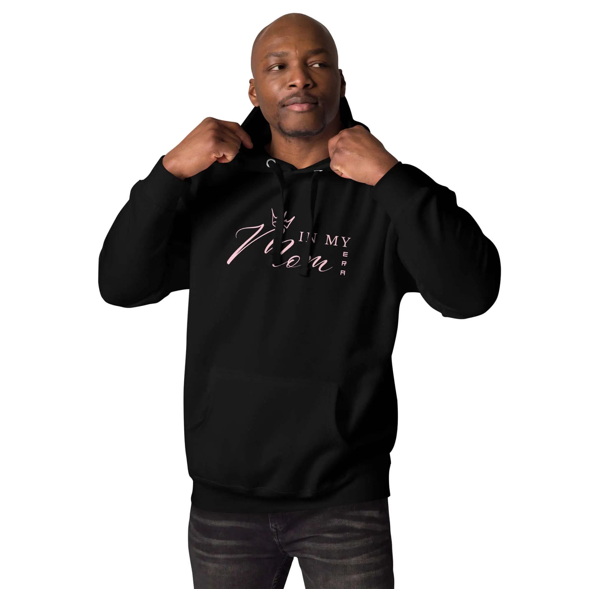 In My Mom Era Quote Graphic Unisex Hoodie