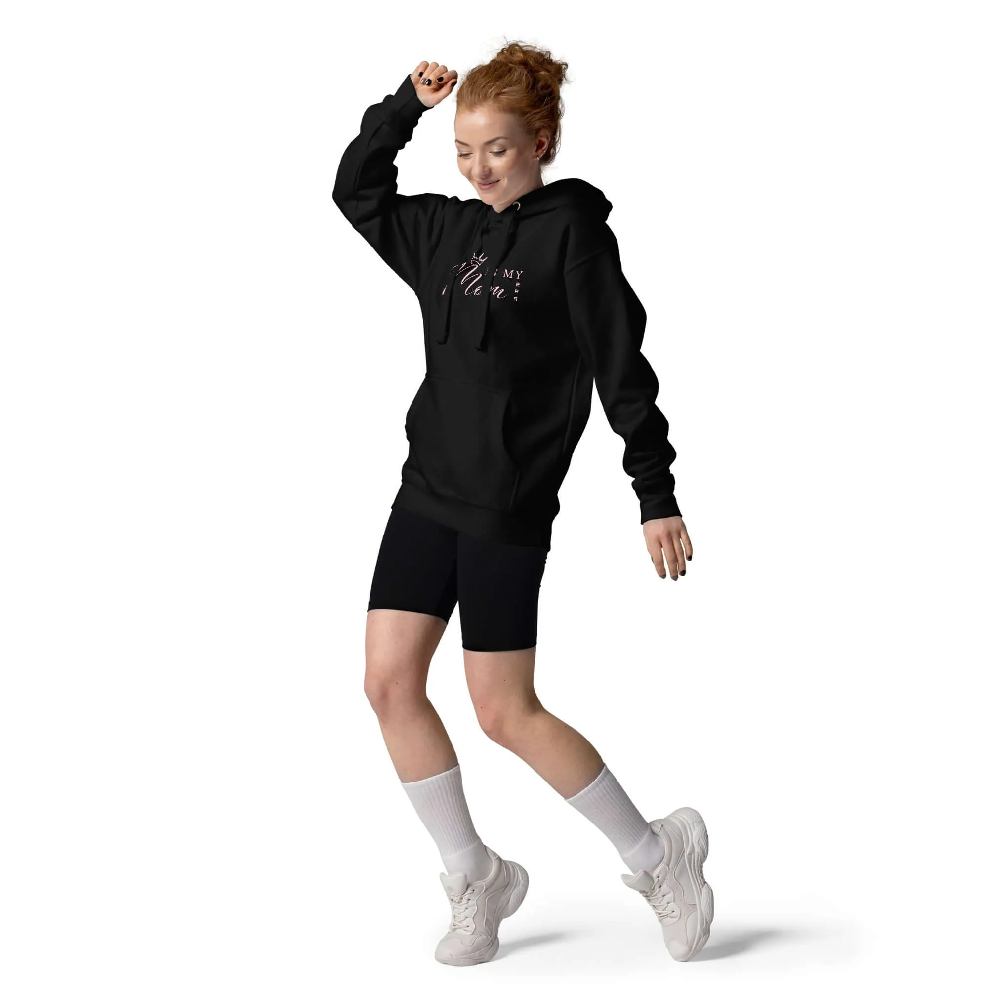 In My Mom Era Quote Graphic Unisex Hoodie