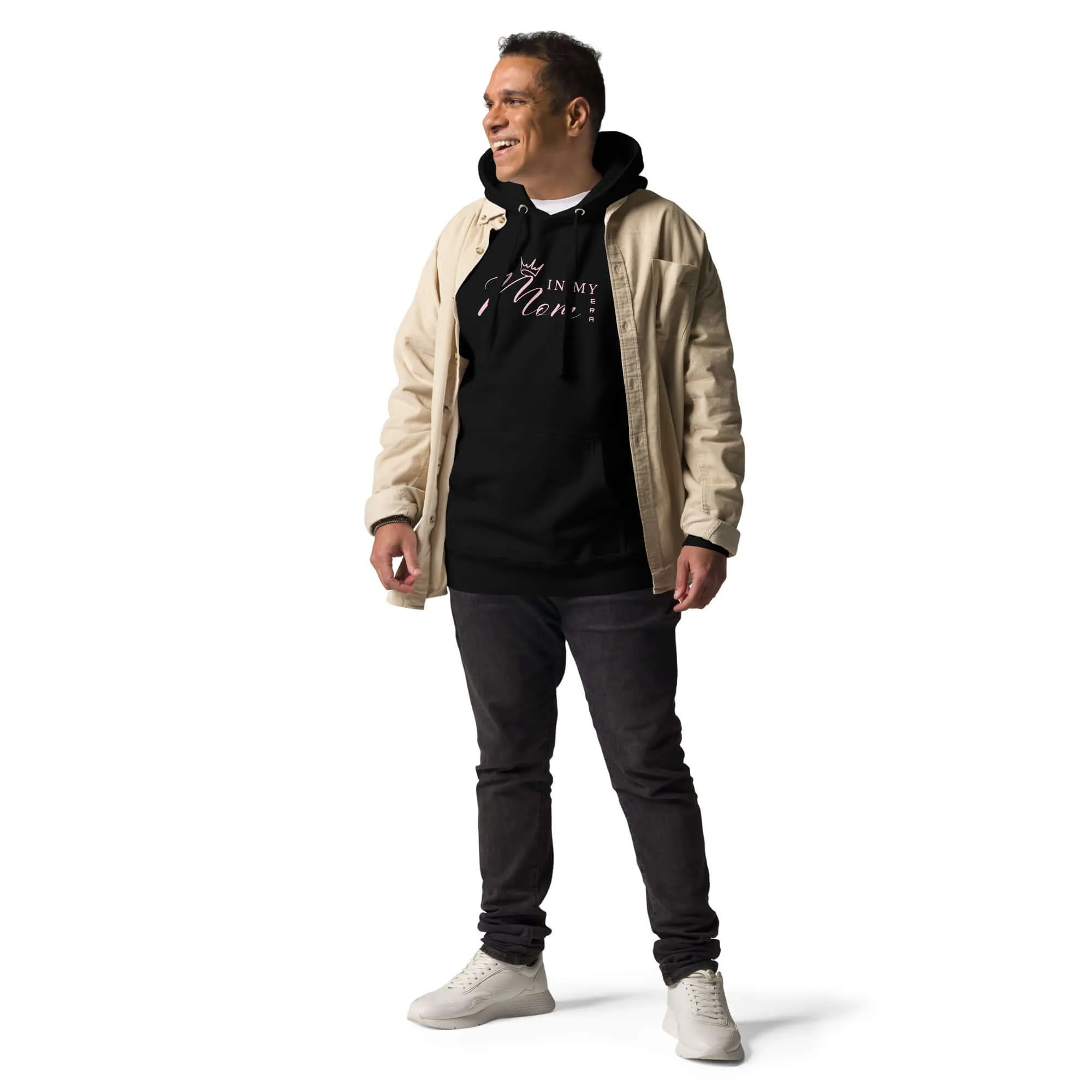In My Mom Era Quote Graphic Unisex Hoodie