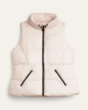 Iris Packable Puffer Vest | Pink