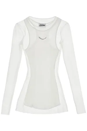 JEAN PAUL GAULTIER "petit grand top in tulle and