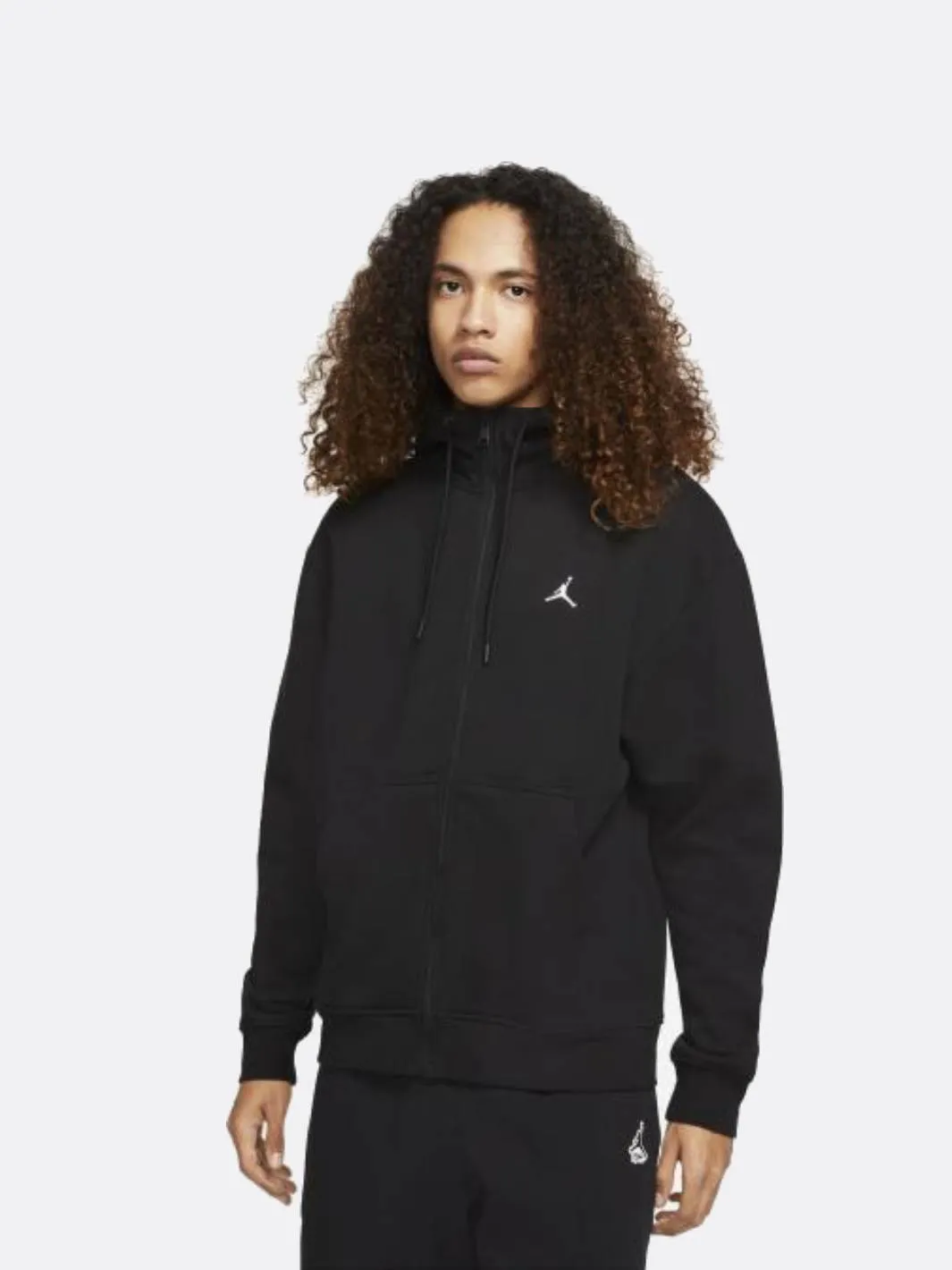 Jordan - Men - ESS Full-Zip Hoodie - Black