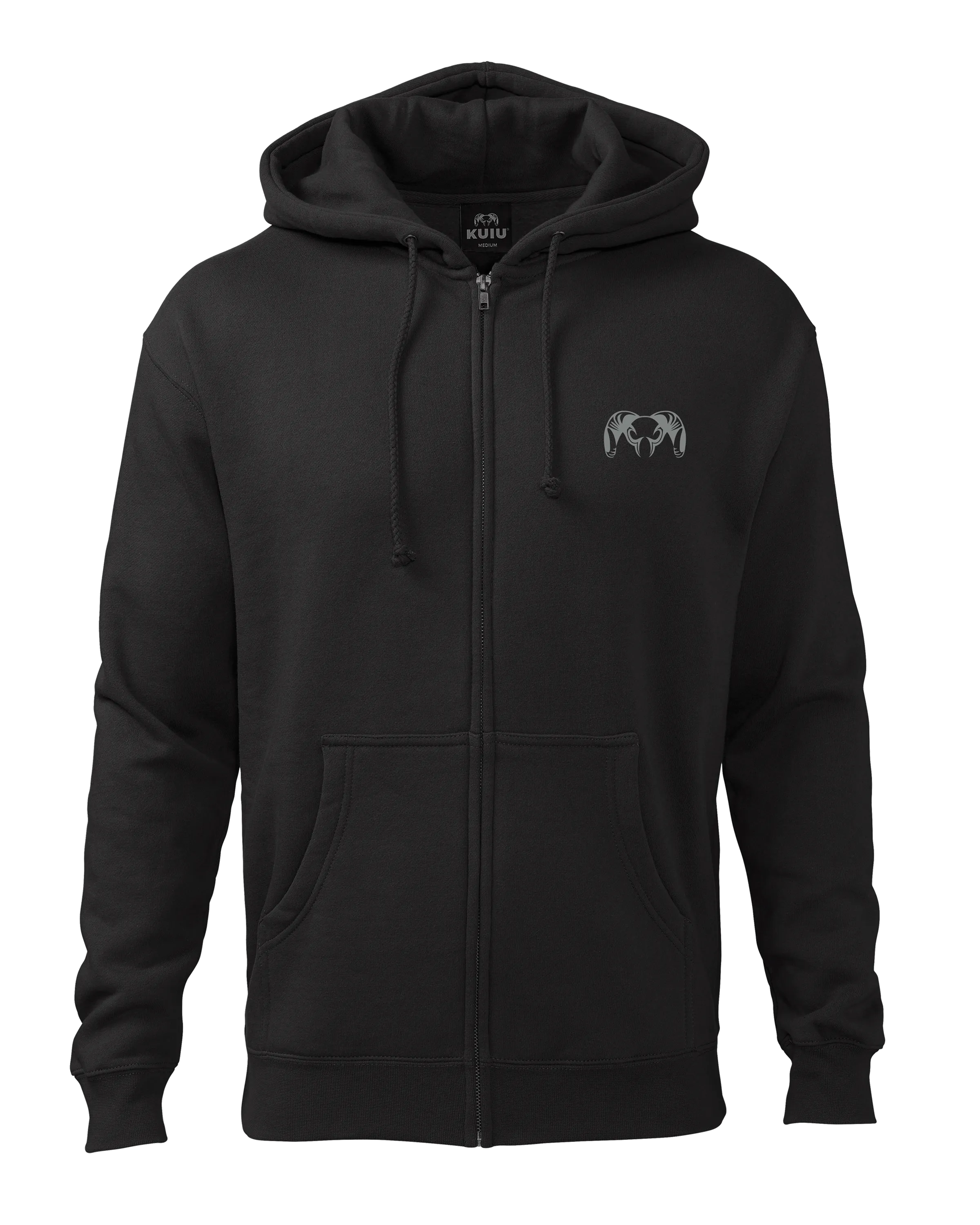 KUIU Island Full-Zip Hoodie | Black