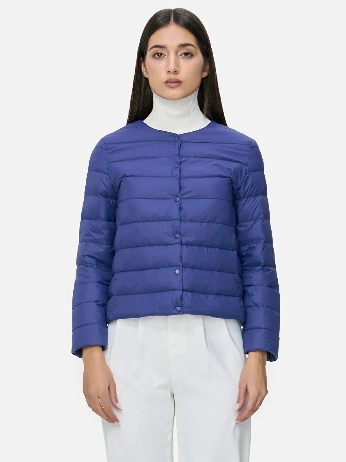 Lightweight Short Goose Down Jacket