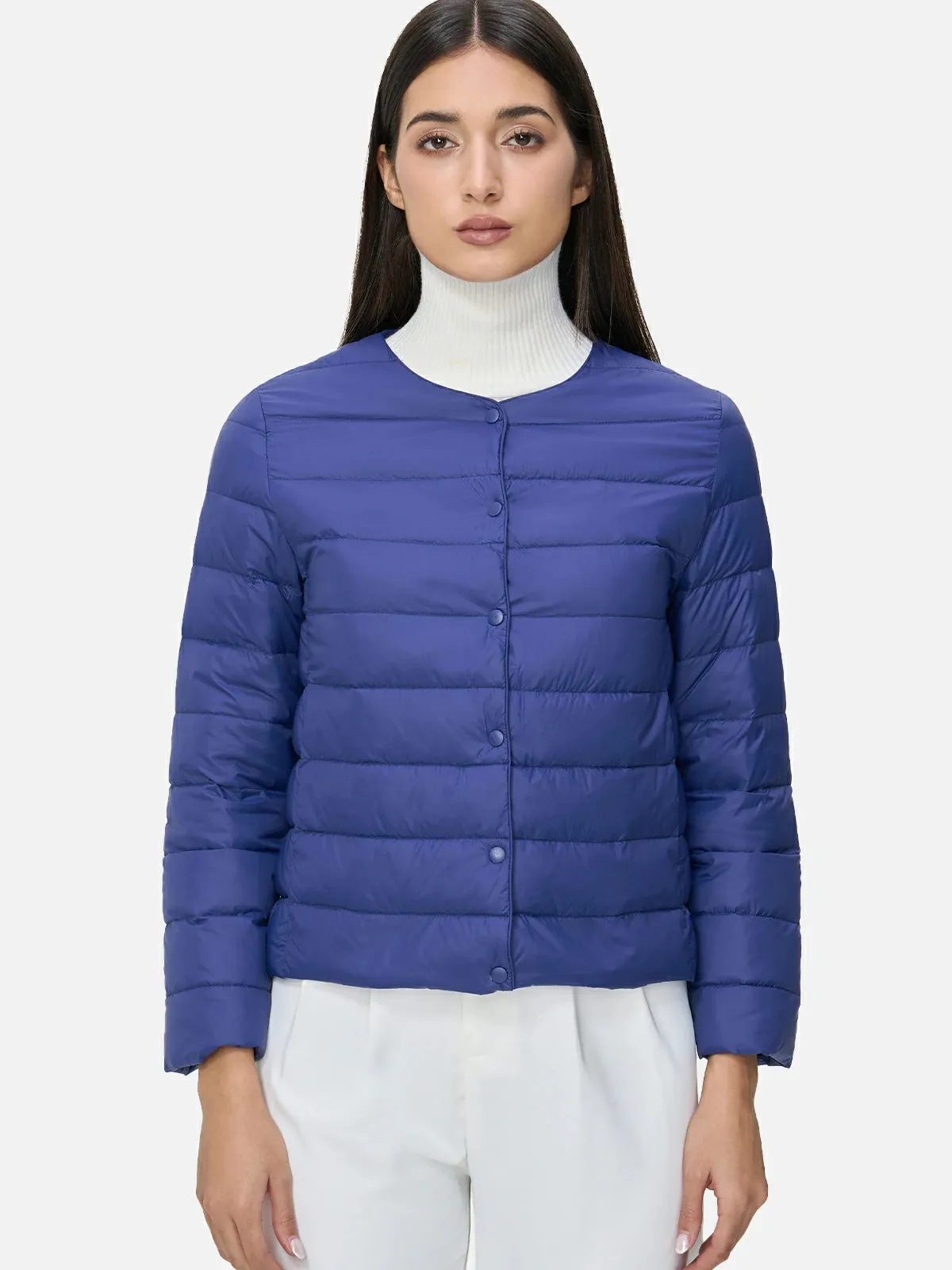 Lightweight Short Goose Down Jacket