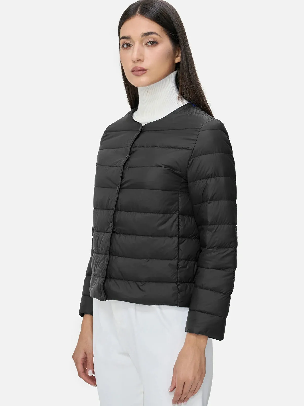 Lightweight Short Goose Down Jacket
