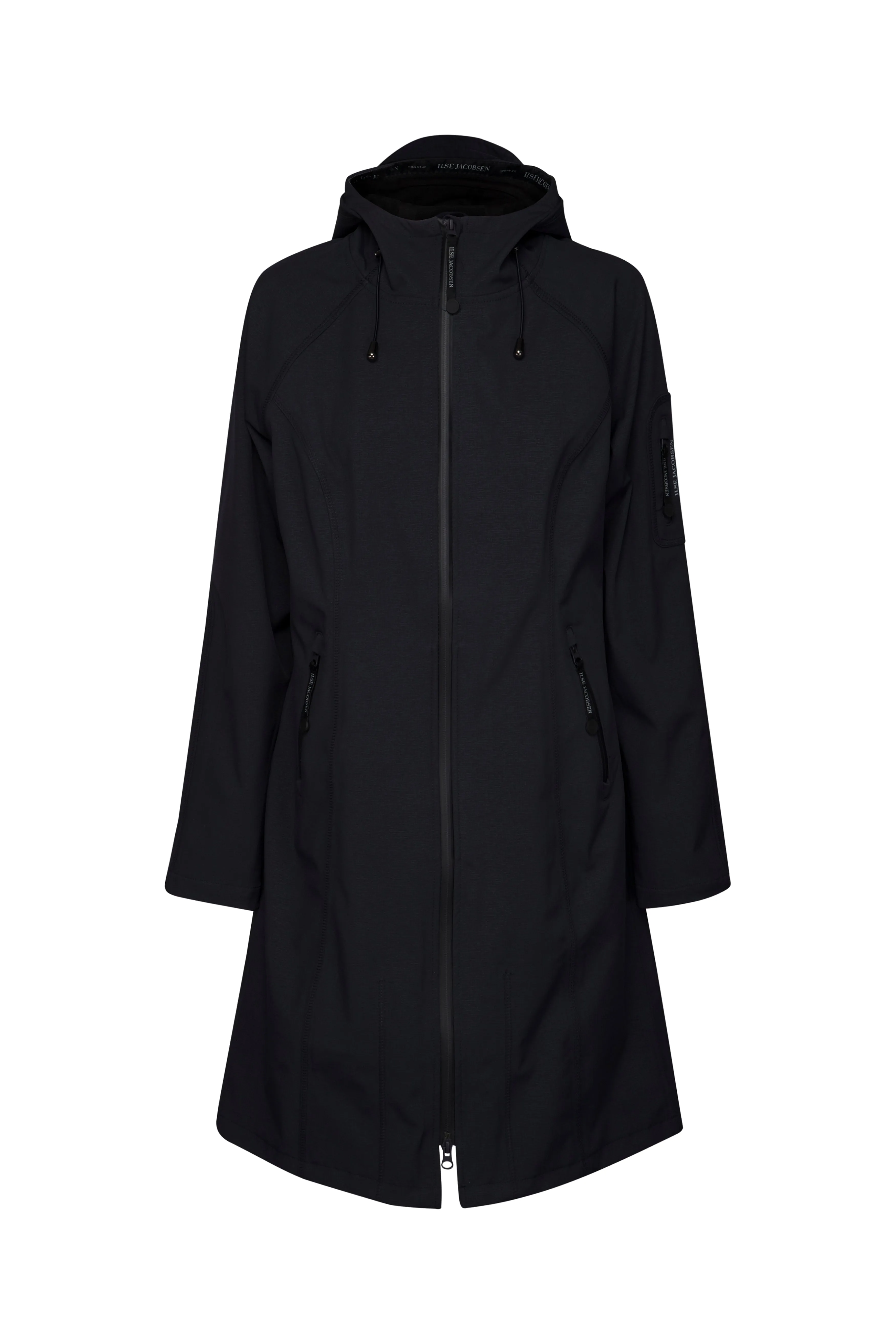 Long Raincoat 37L - Black