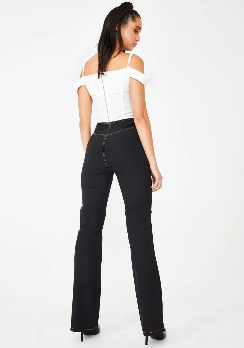Loretta Lace Up Pants
