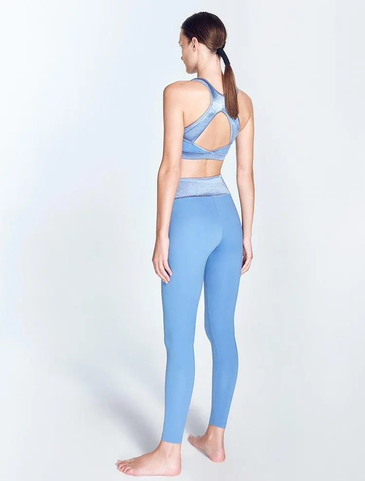 Melina Blue Leggings