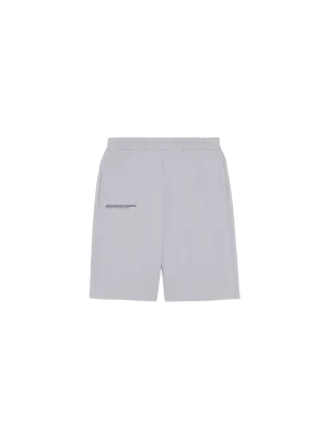 Mens 365 Midweight Long Shorts—grey marl