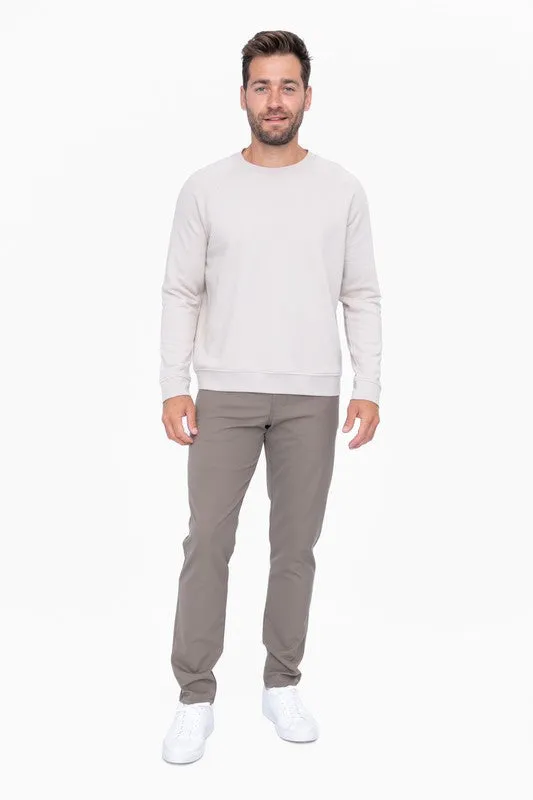 Men's Cotton Blend Classic Crewneck