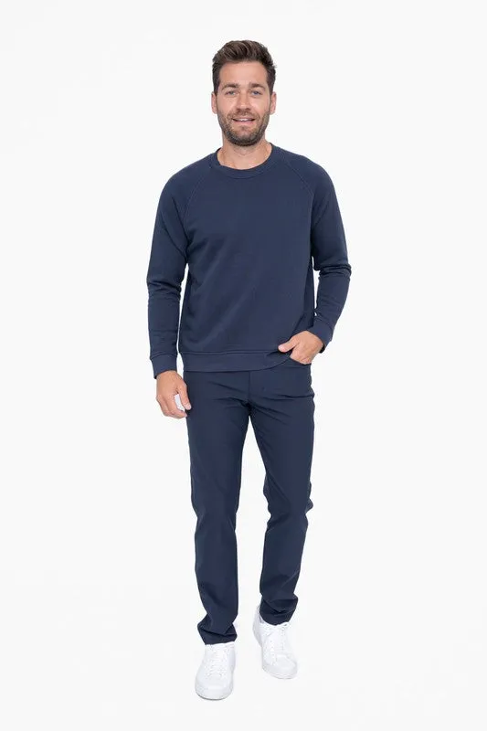 Men's Cotton Blend Classic Crewneck
