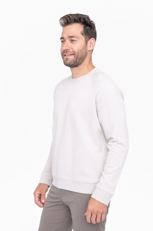 Men's Cotton Blend Classic Crewneck
