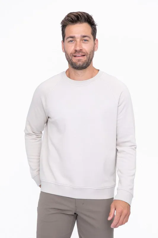 Men's Cotton Blend Classic Crewneck
