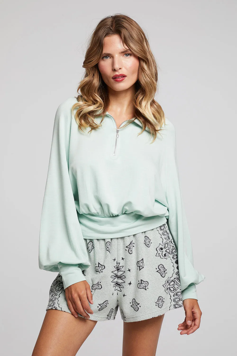 Midnight Matcha Half Zip