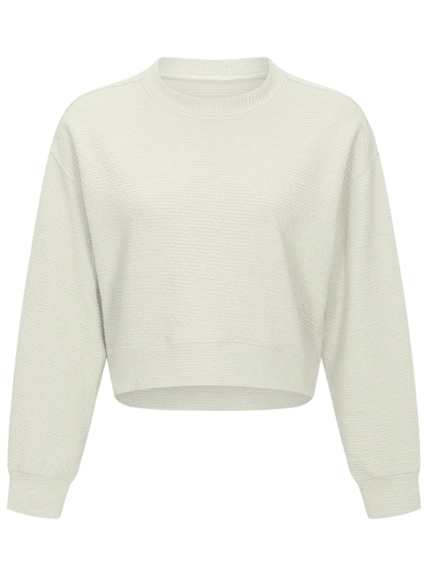 Midsize Loose Versatile Casual Sports Pullover Sweatshirt