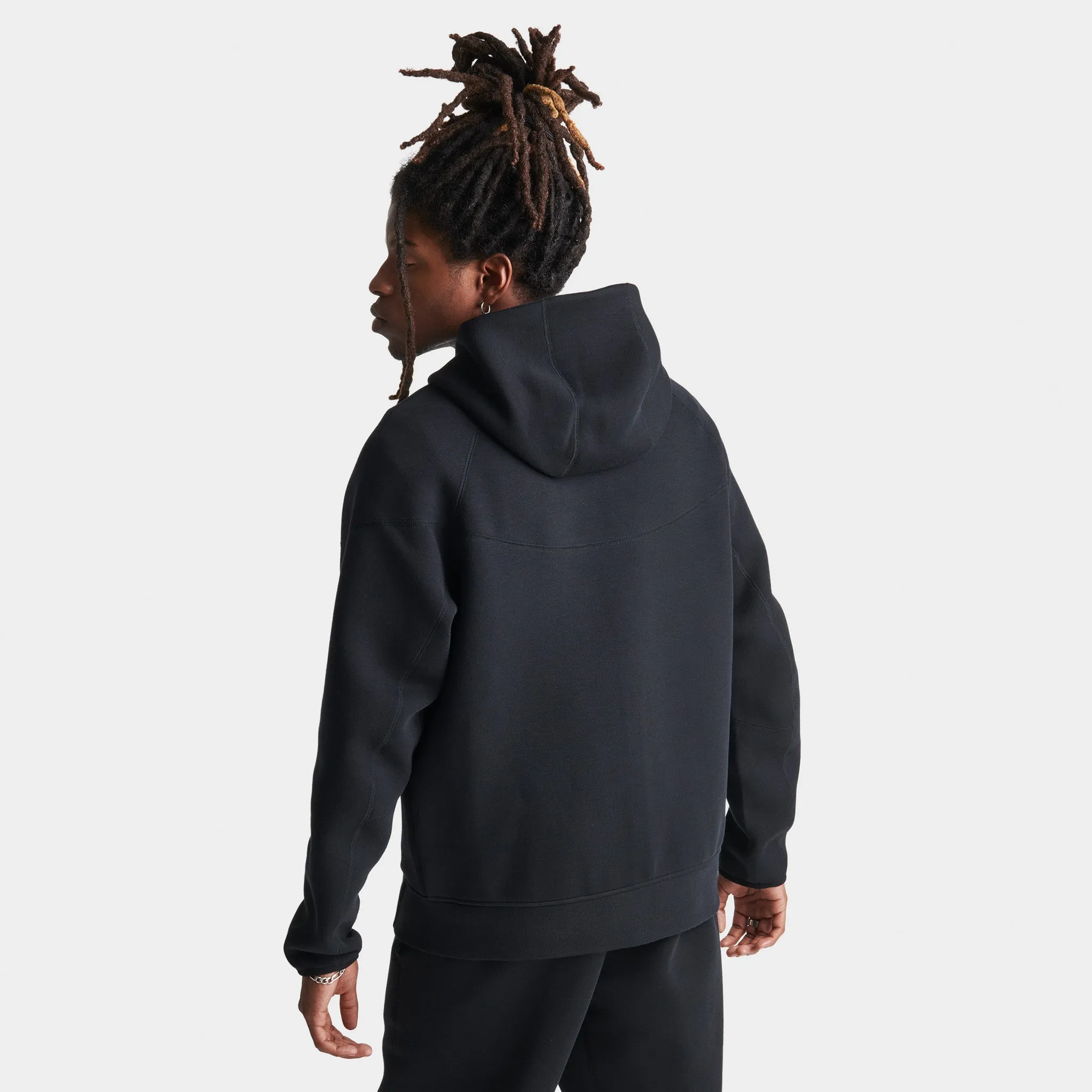 Nike Sportswear Tech Fleece Windrunner Full Zip Hoodie Black / Black