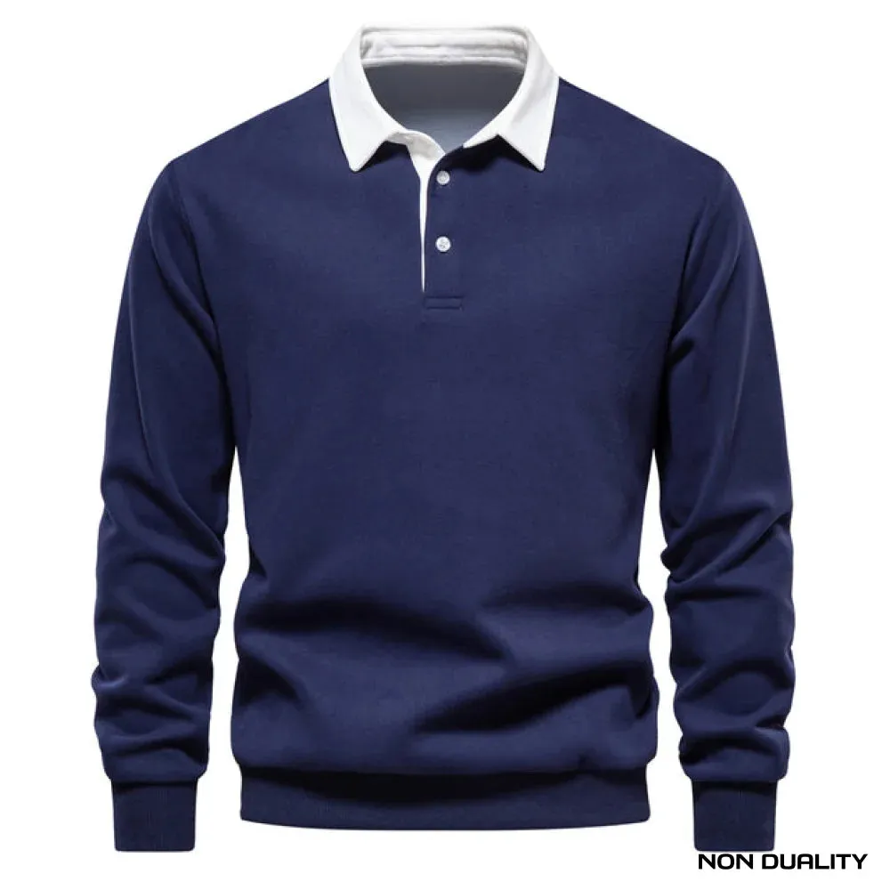 Non Duality | Classic Polo Sweater