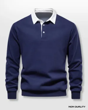 Non Duality | Classic Polo Sweater