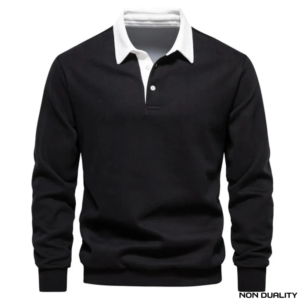 Non Duality | Classic Polo Sweater
