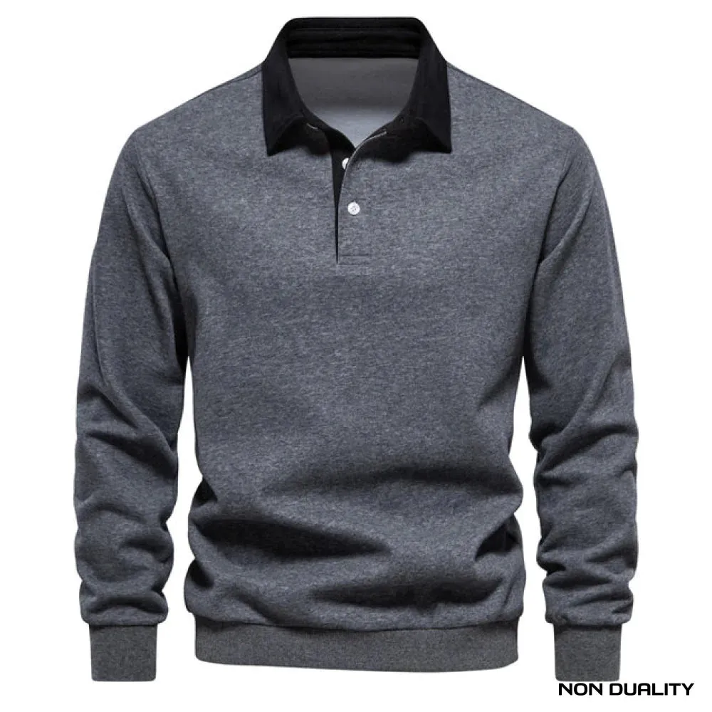 Non Duality | Classic Polo Sweater