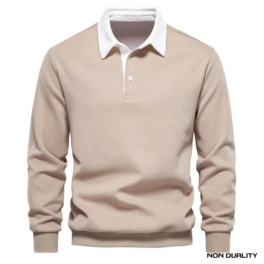 Non Duality | Classic Polo Sweater