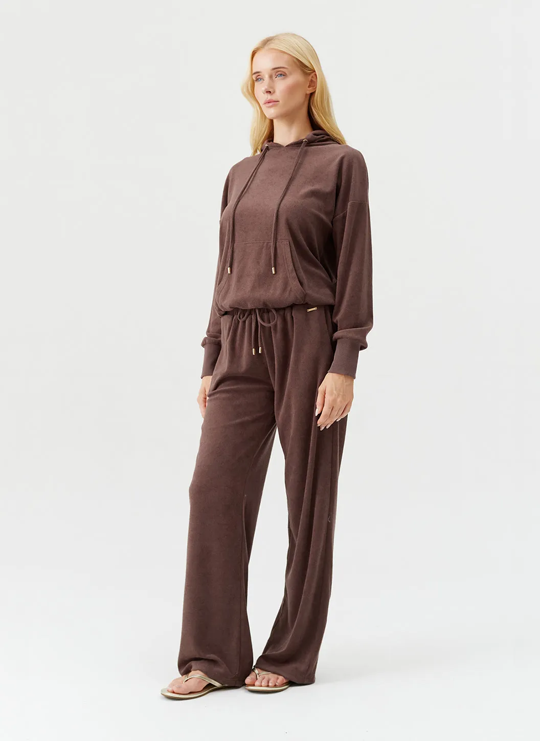 Nora Coffee Hoodie