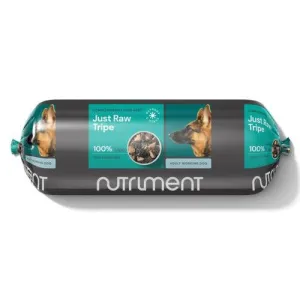 Nutriment Just Tripe Formula Complementary Raw Frozen Adult Dog Food Chubb 1.4kg