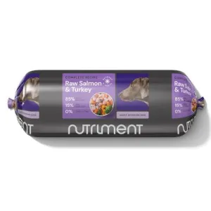 Nutriment Salmon & Turkey Formula Raw Frozen Adult Dog Food Chubb 1.4kg
