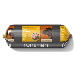 Nutriment Turkey Formula RAW Frozen Adult Dog Food Chubb 1.4kg