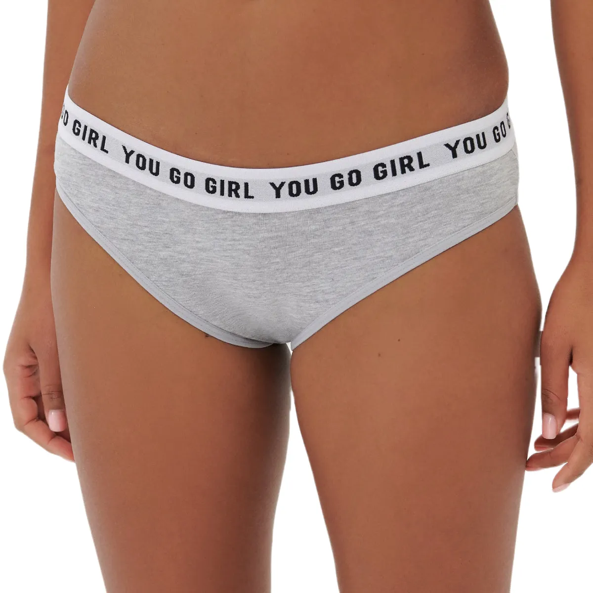 Pack of 2 Womens Flexible Waistband Premium Cotton Bikini Panty