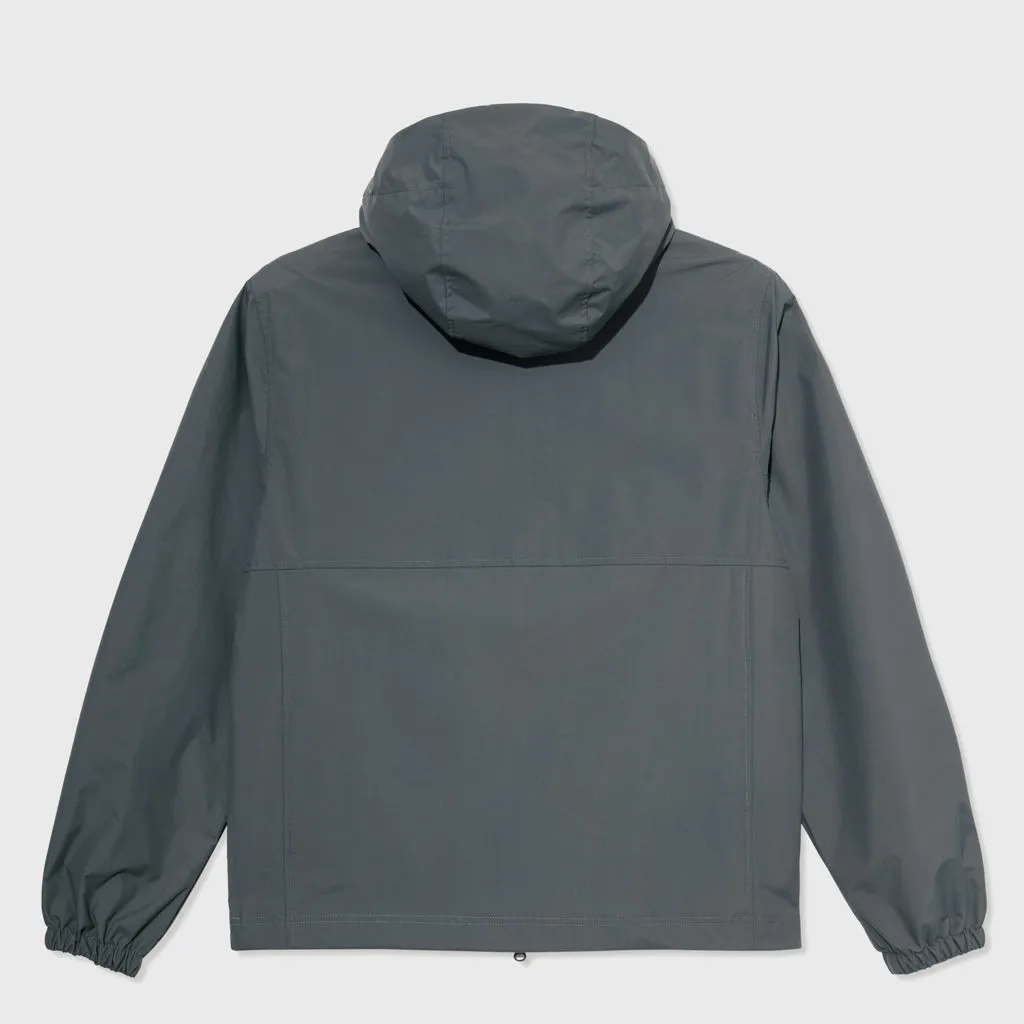 Polar Skate Co. - Coach Hooded Zip Jacket - Graphite