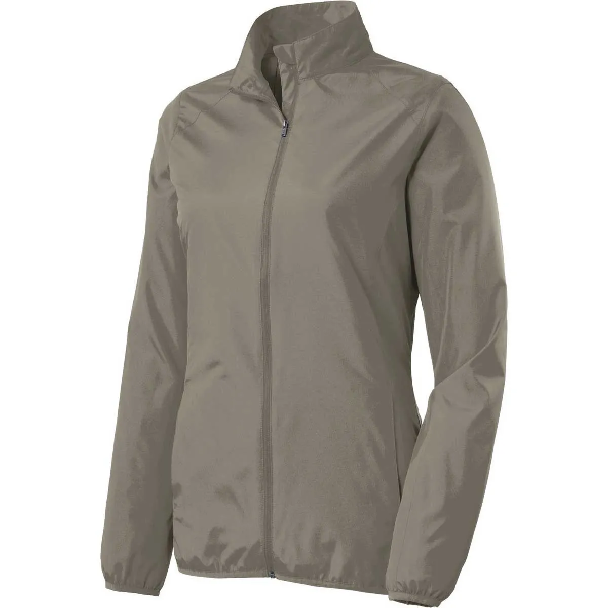 Port Authority Women's Stratus Grey Zephyr Full-Zip Jacket