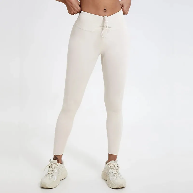 Premium High Waist Yoga Leggings for Women - Breathable, Quick-Dry, and Push-Up Tights for Fitness & Gym Training