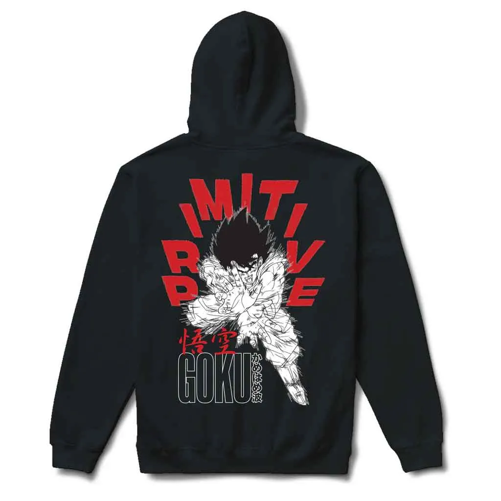 Primitive x DBZ Goku Energy Zip Hoodie - Black