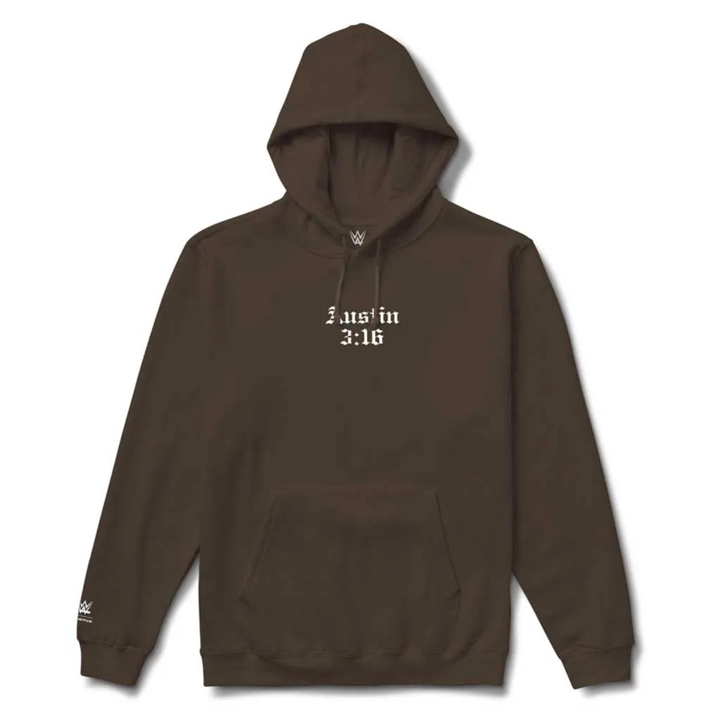 Primitive x WWE Austin Chrome Hood - Brown