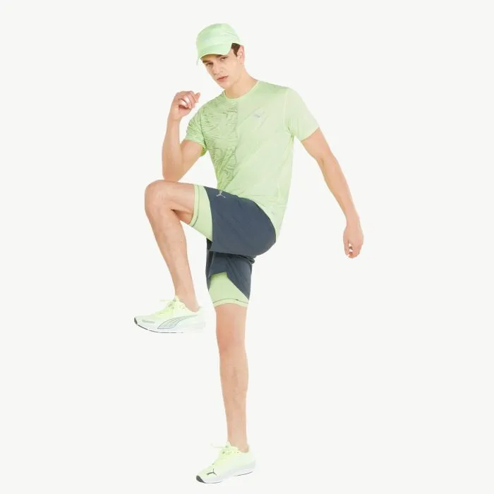 puma Graphic 2-In-1 5" Men's Running Shorts