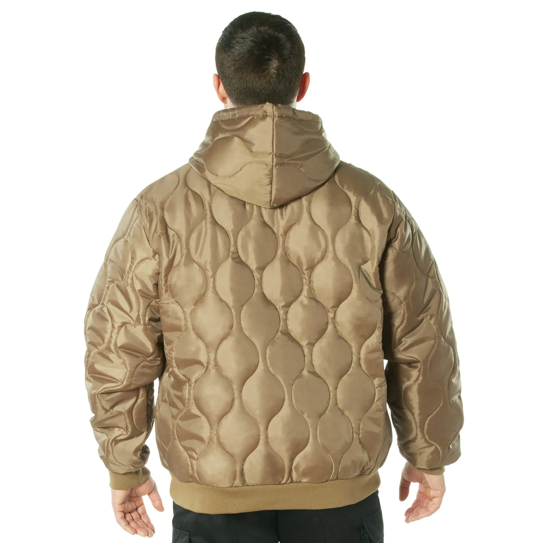 Quilted Woobie Hooded Sweatshirts