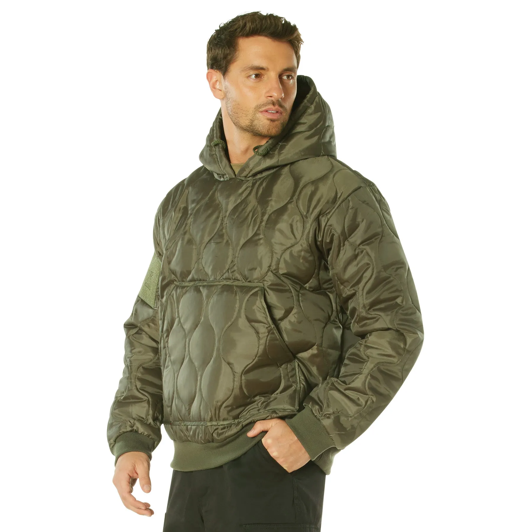 Quilted Woobie Hooded Sweatshirts
