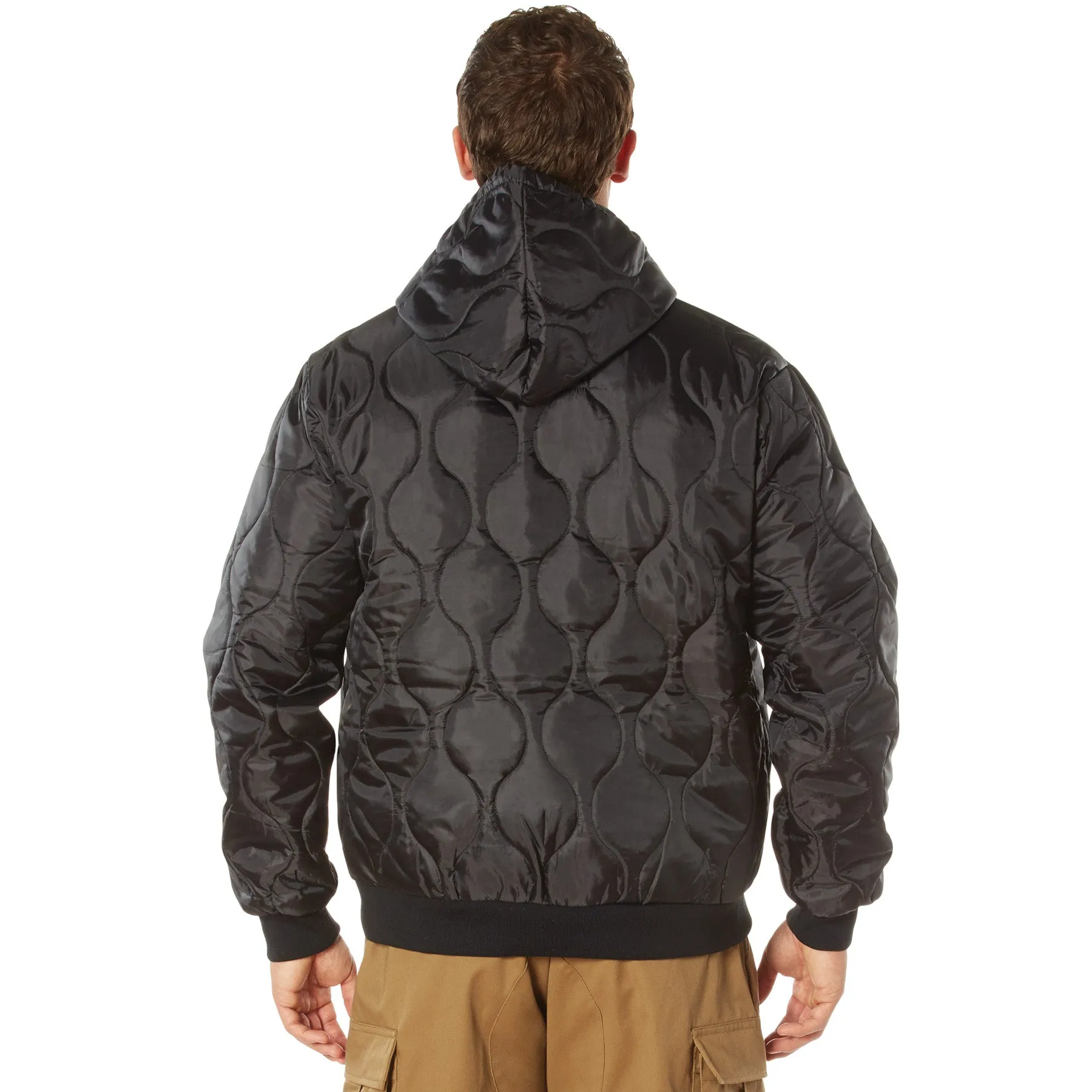 Quilted Woobie Hooded Sweatshirts