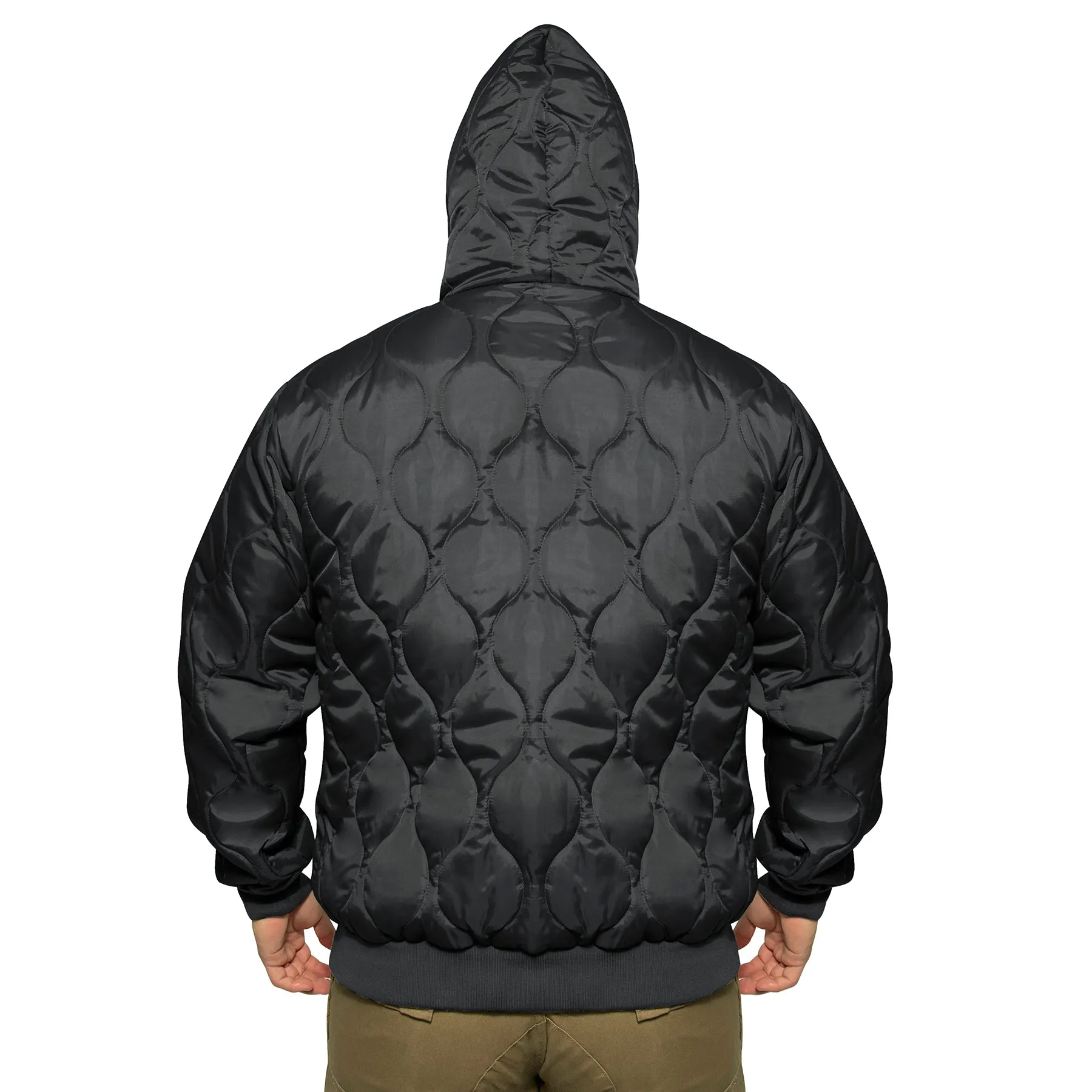 Quilted Woobie Hooded Sweatshirts