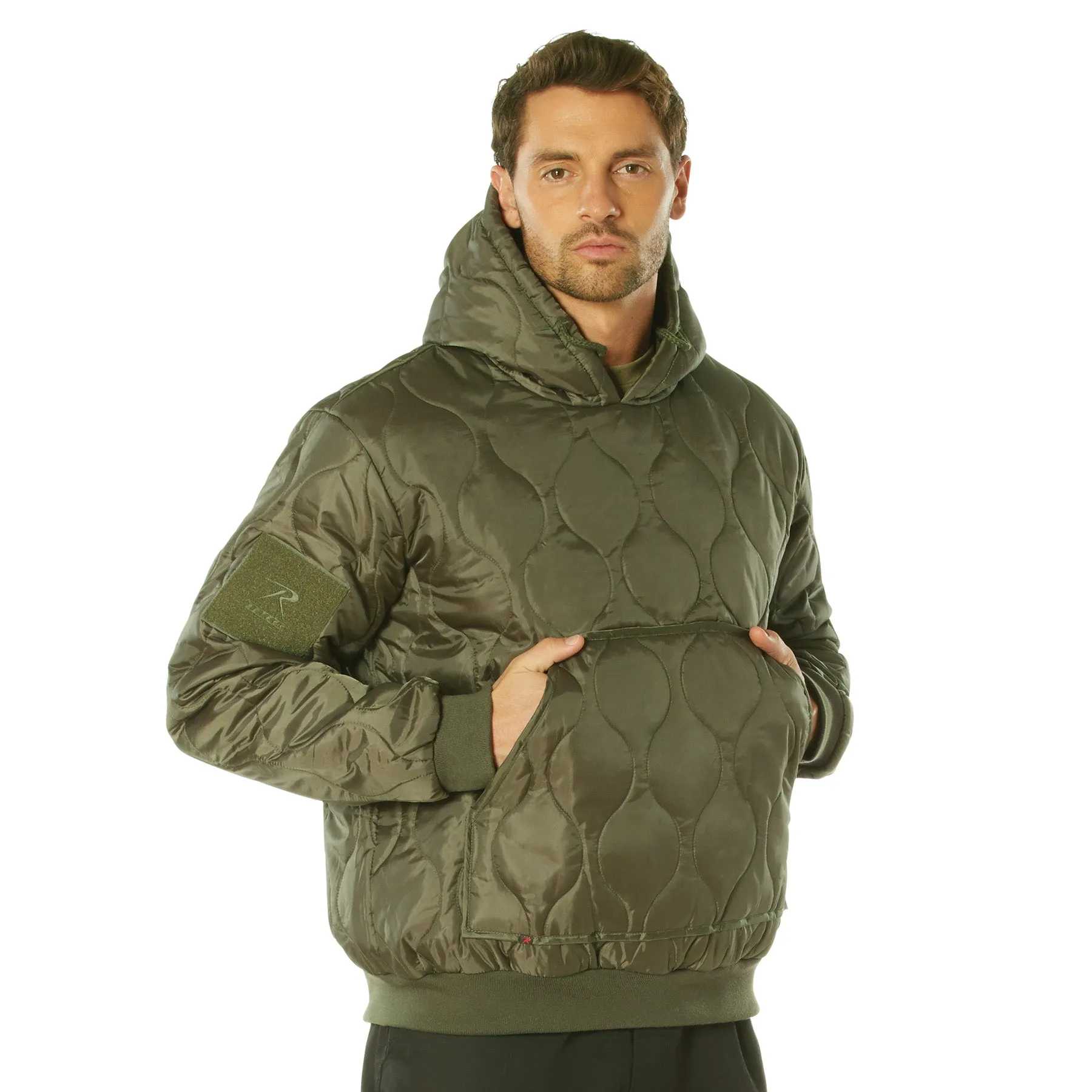 Quilted Woobie Hooded Sweatshirts