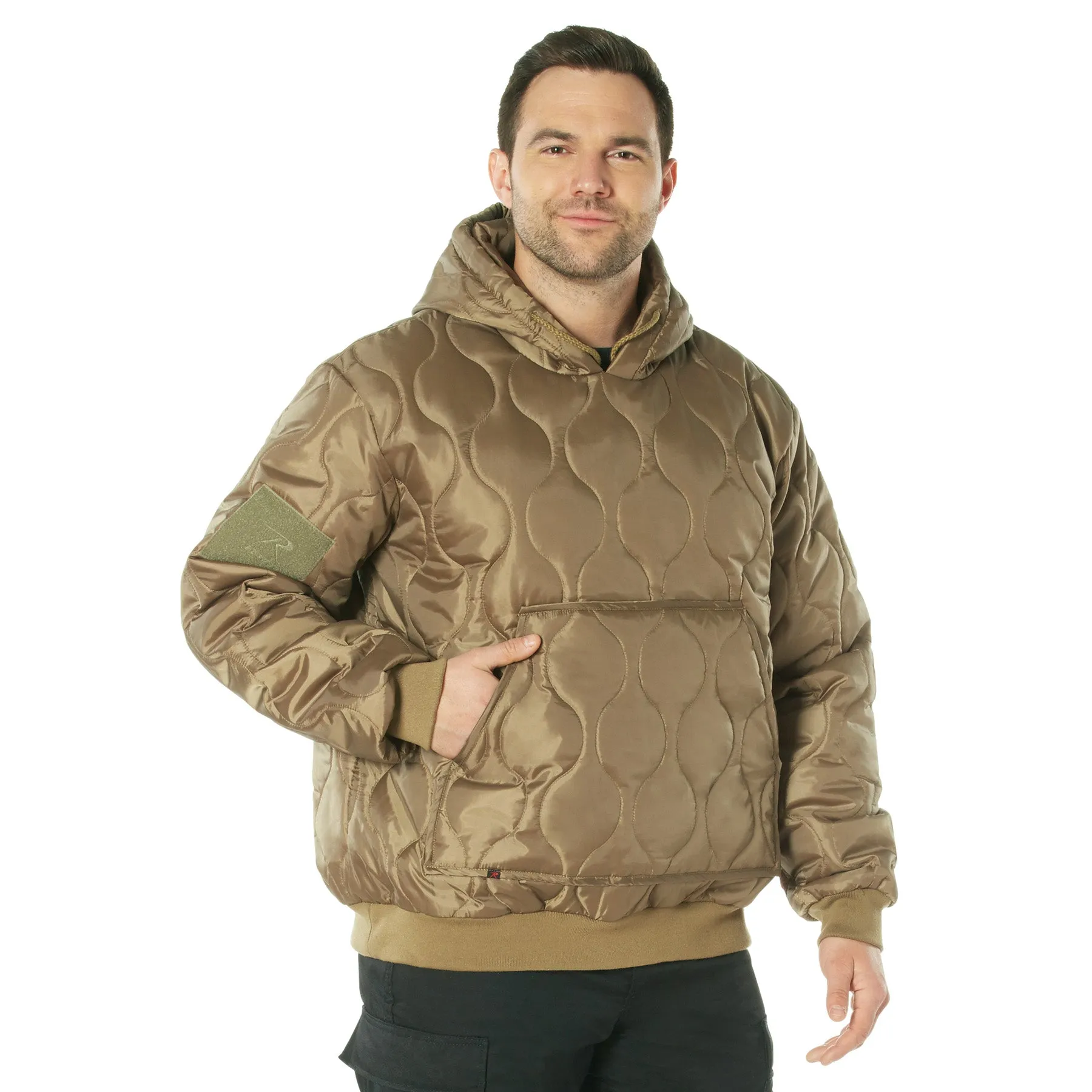 Quilted Woobie Hooded Sweatshirts